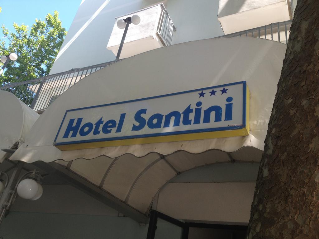 Hotel Santini ريميني المظهر الخارجي الصورة